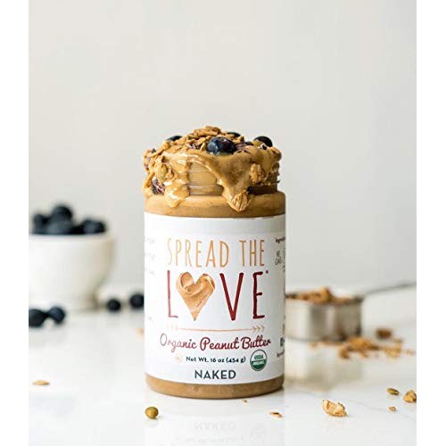 Spread The Love Naked Organic Peanut Butter, 16 Ounce Organic,