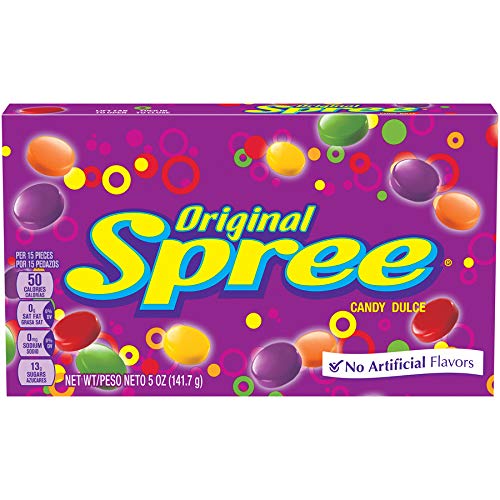 Spree Original Candy, 5 Ounce Theater Box, Pack Of 12