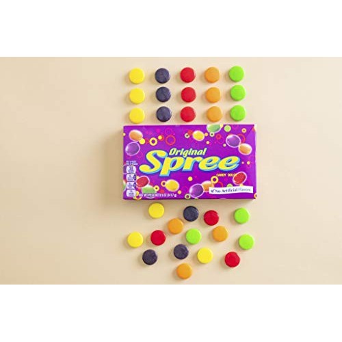 Spree Original Candy, 5 Ounce Theater Box, Pack Of 12
