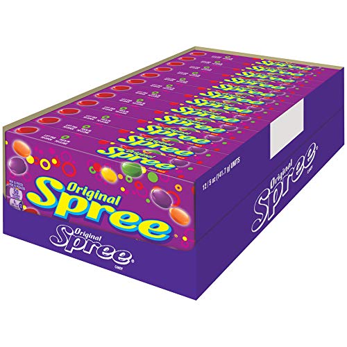 Spree Original Candy, 5 Ounce Theater Box, Pack Of 12
