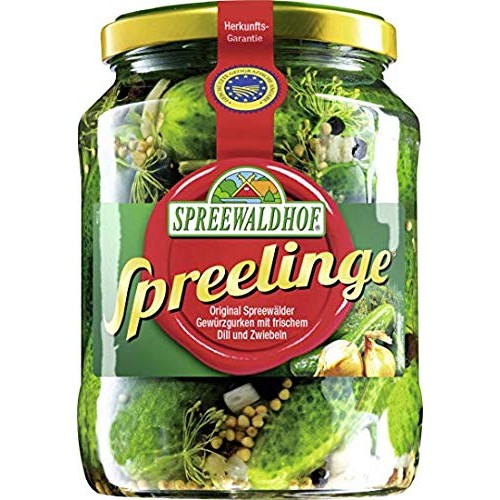 Spreewaldhof Spreelinge Cornichon Gherkins Spreelinge Spreewald
