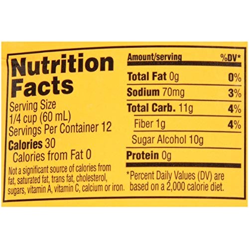 Spring Tree Sugar Free Syrup, 24 Ounce Pack Of 12