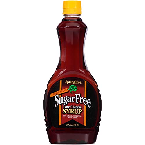Spring Tree Sugar Free Syrup, 24 Ounce Pack Of 12