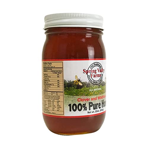 Spring Valley Farms Honey 100 Percent Pure, 22 Oz
