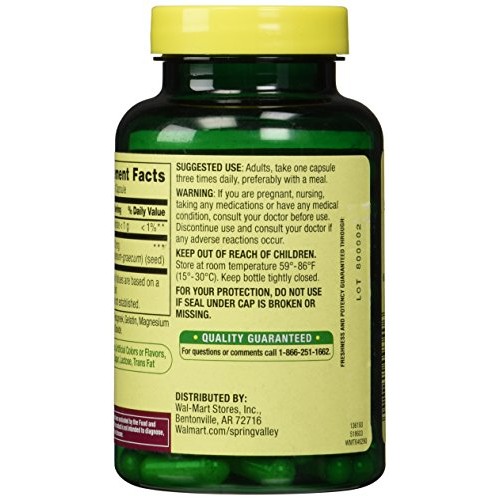 Spring Valley - Fenugreek 610 Mg, 100 Capsules