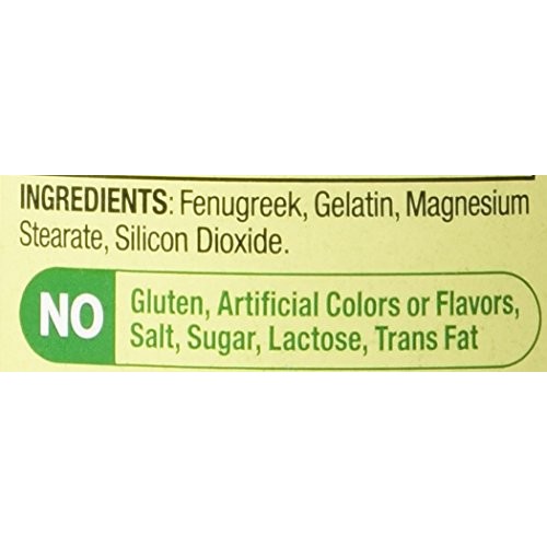 Spring Valley - Fenugreek 610 Mg, 100 Capsules