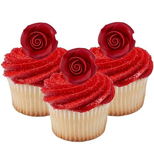 Small Red Ready To Use Hand-Crafted Premium Royal Icing Contoure