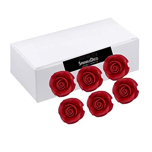 Small Red Ready To Use Hand-Crafted Premium Royal Icing Contoure