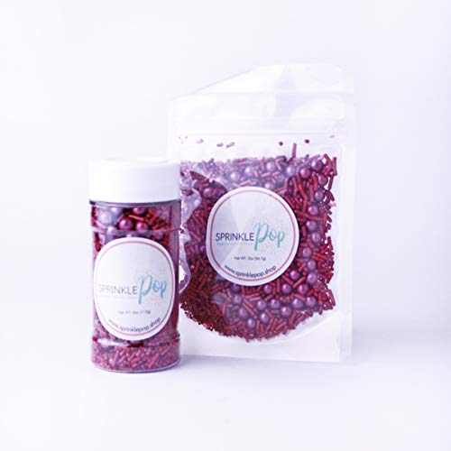 Burgundy Sprinkle Mix | Valentine’S Day | Anniversary | Fall | T