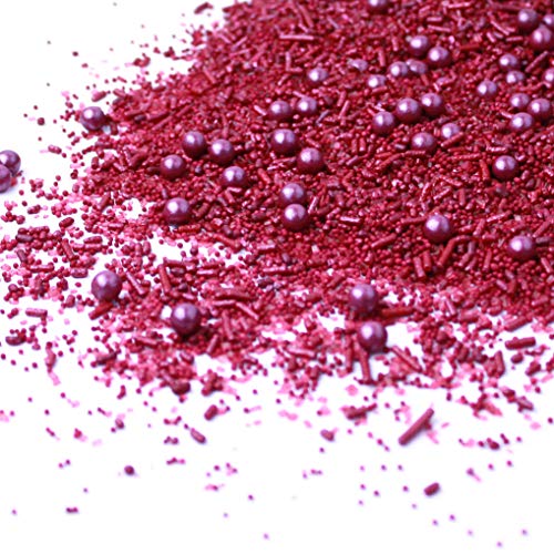 Burgundy Sprinkle Mix | Valentine’S Day | Anniversary | Fall | T