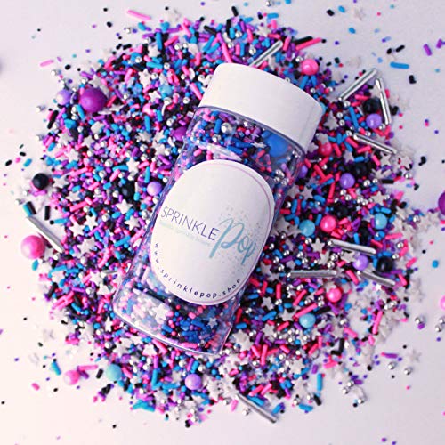 Milky Way| Space Galaxy Pink Purple Black Silver New Years Colo