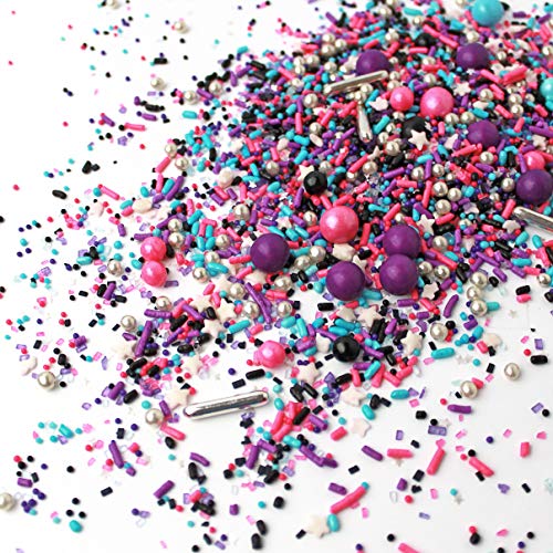 Milky Way| Space Galaxy Pink Purple Black Silver New Years Colo