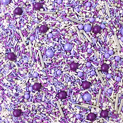 Perfectly Purple Sprinkle Mix | Valentine’S Day | Princess| Brid