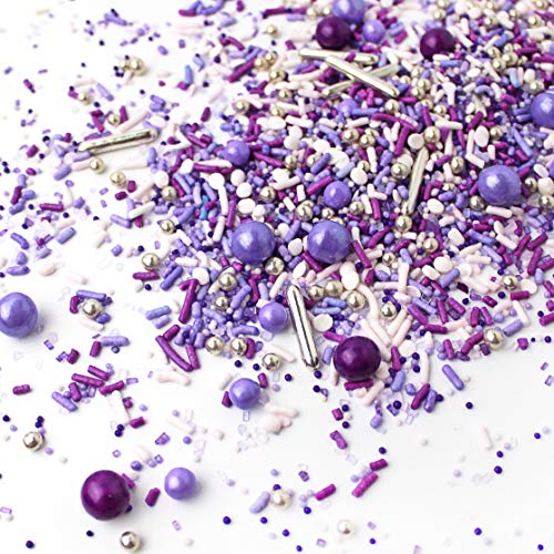 Perfectly Purple Sprinkle Mix | Valentine’S Day | Princess| Brid