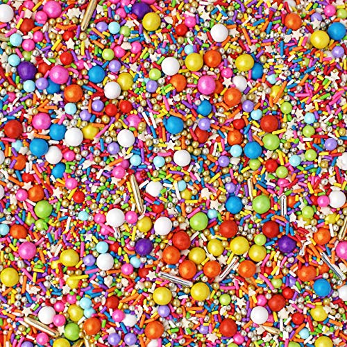 Rainbow Road Sprinkle Mix| Red Orange Yellow Green Blue Pink Pur