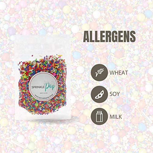 Rainbow Road Sprinkle Mix| Red Orange Yellow Green Blue Pink Pur