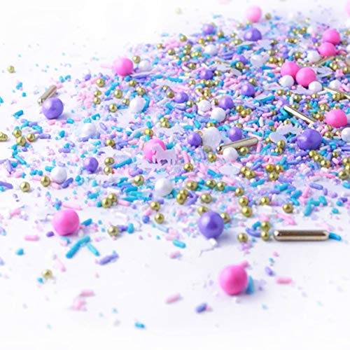Unicorn Sprinkles Mix | Pastel | Pink| Purple| Blue | White| Gol