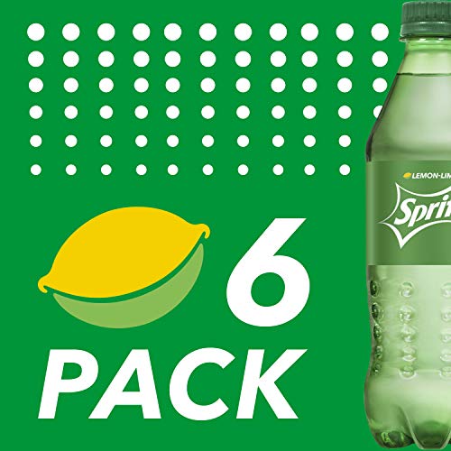 Sprite Lemon Lime Soda Soft Drinks, 16.9 Fl Oz Pack Of 6
