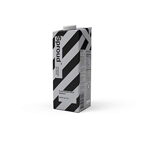 Sproud Vegan Pea Protein Milk - Barista - 1 Liter Pack Of 6 -