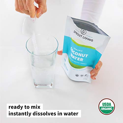 Sprout Living Organic Coconut Water Powder $1.66/Drink, Origin