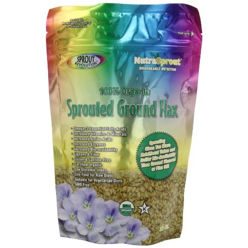 Sprout Revolution Nutrasprout Premium Organic Sprouted Ground Fl