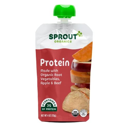 Sprout Organic Stage 3 Baby Food Pouches, Root Vegetables Apple