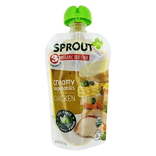 Sprout - Organic Baby Food Stage 3 8 Months Creamy Vegetables Wi