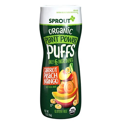 Sprout Organic Baby Food, Sprout Quinoa Puffs Organic Baby Snack