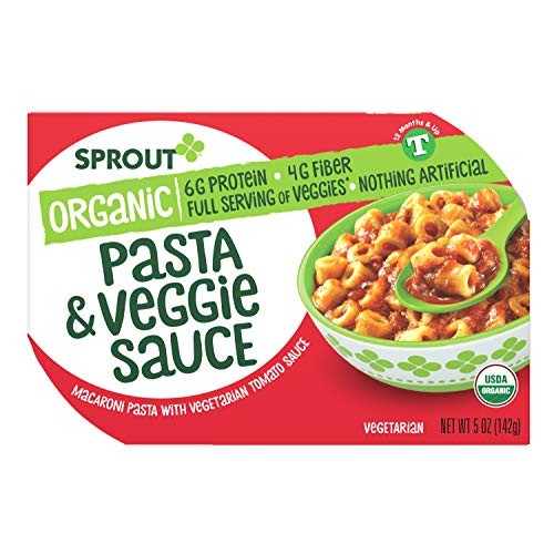 Sprout Foods Organic Toddler Meal Pasta Veggie Sauce, 5 Oz