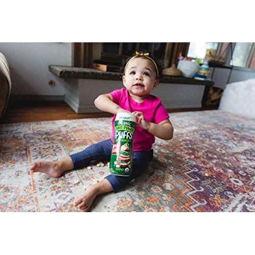 Sprout Organic Baby Food Baby Snacks Plant Power Puffs, Apple Ka