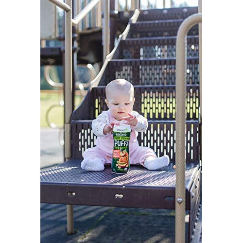 Sprout Organic Baby Food Baby Snacks Plant Power Puffs, Apple Ka