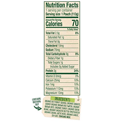 Sprout Organic Baby Food Pouches Stage 3, Garden Vegetables Brow