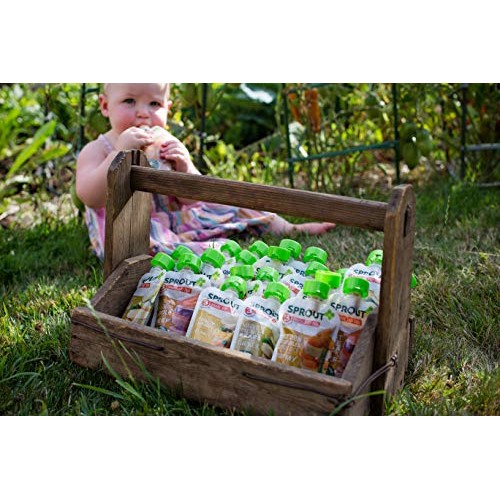 Sprout Organic Baby Food Pouches Stage 3 Meat Variety Pack, Pac
