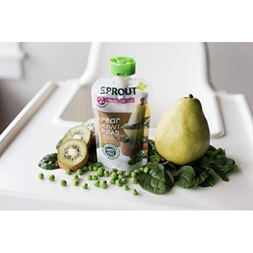 Sprout Organic Baby Food, Stage 2 Pouches, Fruit &Amp; Veggie Blend,