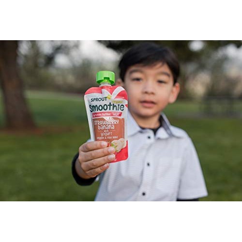 Sprout Organic Baby Food, Stage 4 Toddler Pouches, 8 Flavor Powe