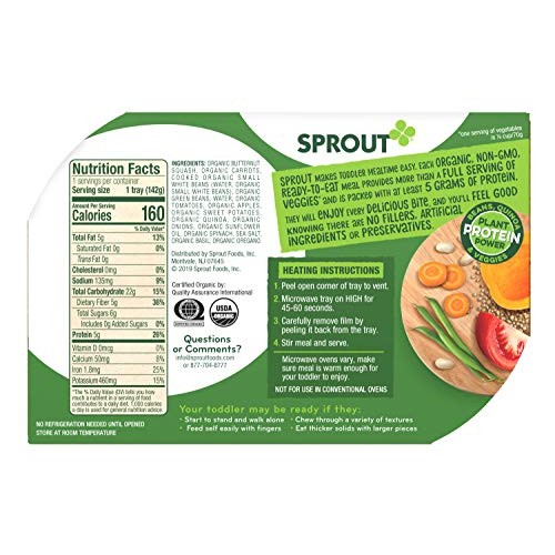 Sprout Organic Baby Food, Toddler Meals, Mediterranean Veggie Po...