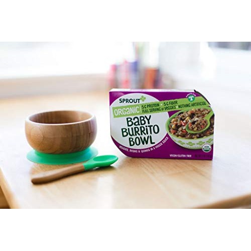 Sprout Organic Baby Food, Toddler Meals, Veggie Burrito Bowl Wit
