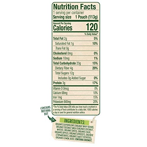 Sprout Organic Baby Food Toddler Power Pak Pouches Stage 4, Kiwi