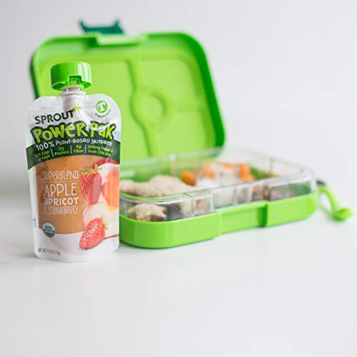 Sprout Organic Baby Food Toddler Power Pak Pouches Stage 4, Kiwi