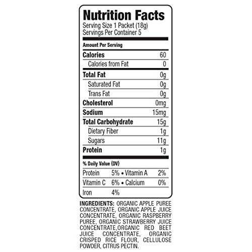 Sprout Organic Baby Food Toddler Snacks Crispy Chews, Red Fruit