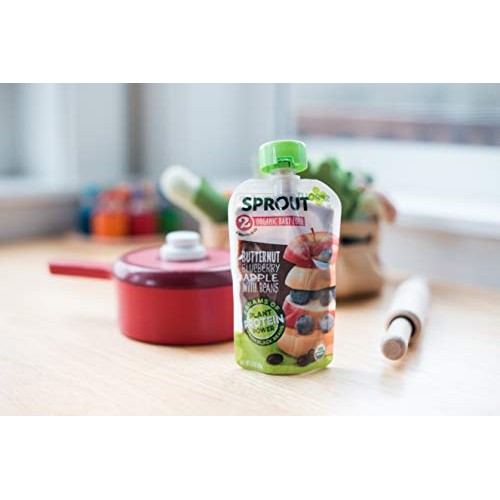 Sprout Organic Stage 2 Plant Protein Variety Pack, Sweet Potato