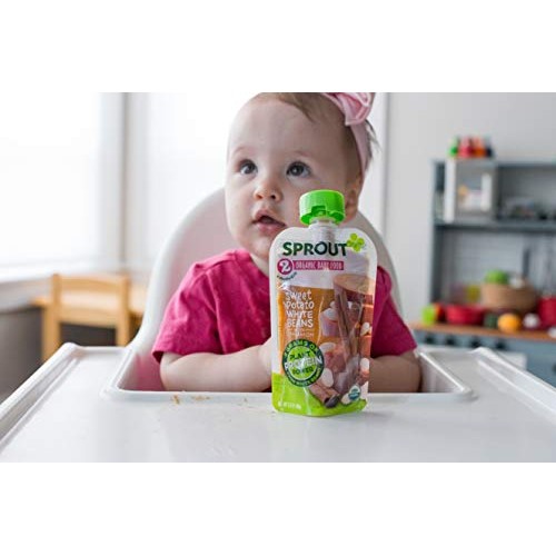 Sprout Organic Stage 2 Plant Protein Variety Pack, Sweet Potato