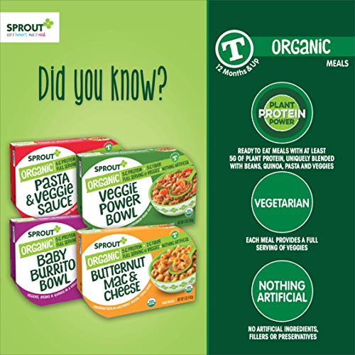 Sprout Organic Toddler Meal Butternut Mac &Amp; Cheese 5 Ounce Pack
