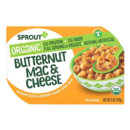Sprout Organic Toddler Meal Butternut Mac &Amp; Cheese 5 Ounce Pack
