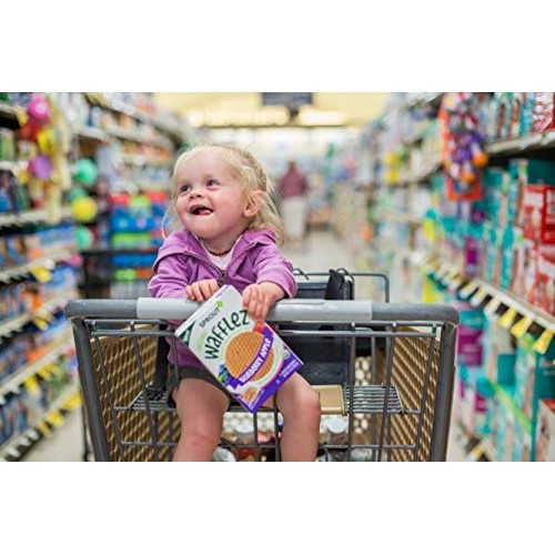 Sprout Organic Wafflez, Blueberry Apple, Box Of 5 Toddler Snacks