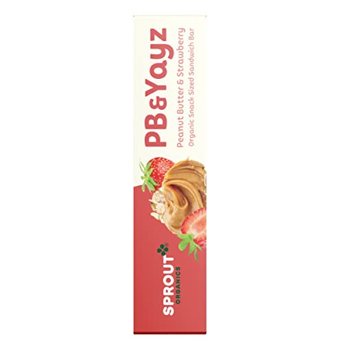 Sprout Organics, PB & Yayz Toddler Snack Bars, Peanut Butter & S...