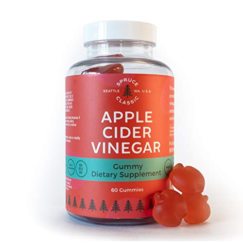 Apple Cider Vinegar Gummies - 60 Day Supply, 500Mg Acv, Made In
