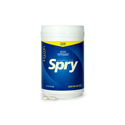 Spry Fresh Natural Xylitol Chewing Gum Dental Defense System Asp