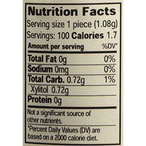 Spry Fresh Natural Xylitol Chewing Gum Dental Defense System Asp