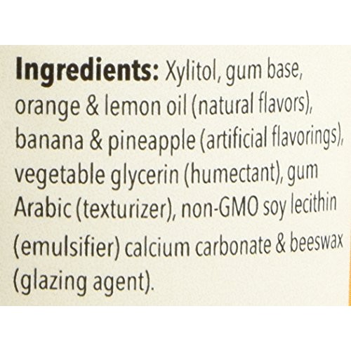 Spry Fresh Natural Xylitol Chewing Gum Dental Defense System Asp